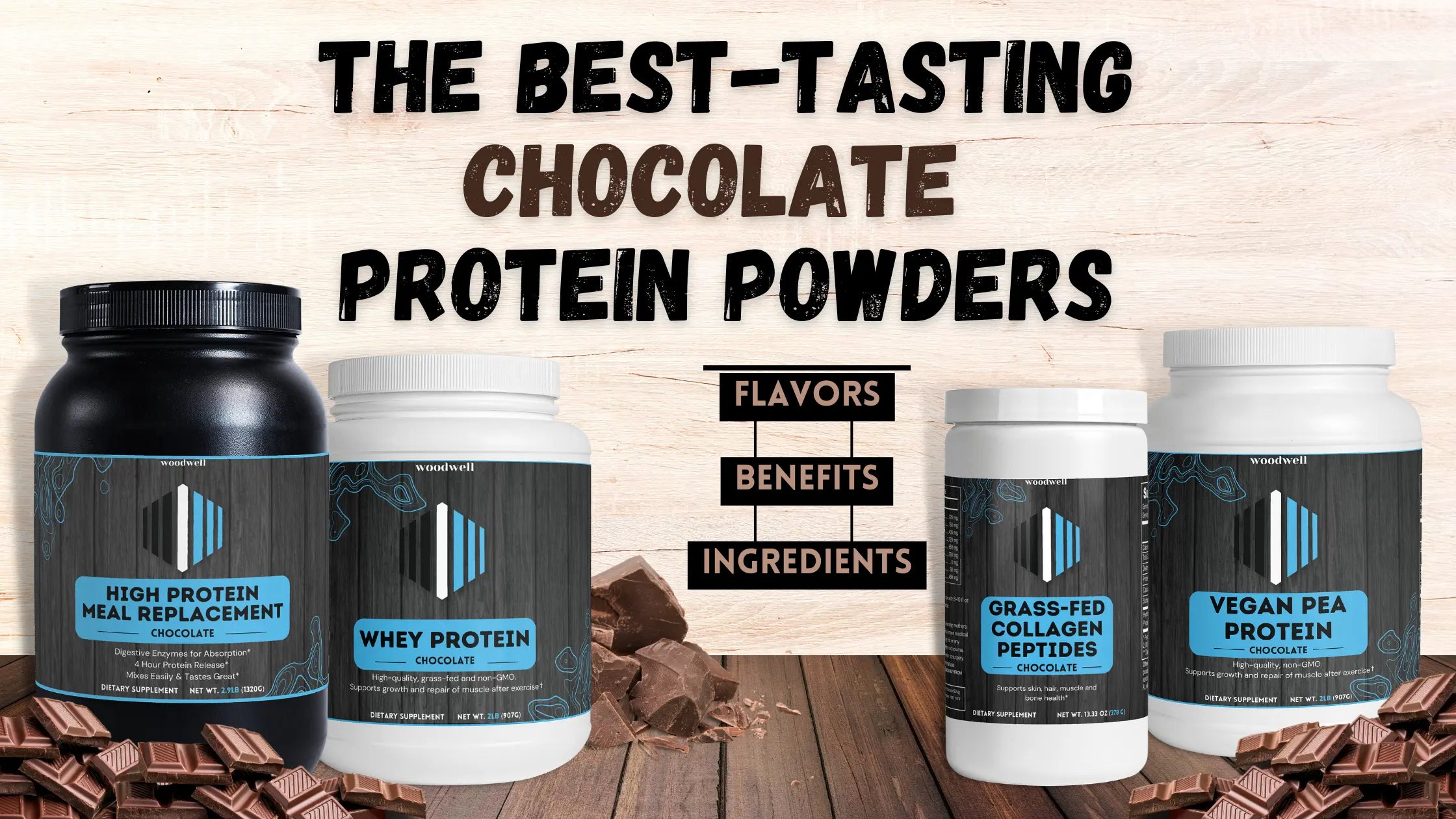 The Best Tasting Chocolate Protein Powders for Fitness Enthusiasts