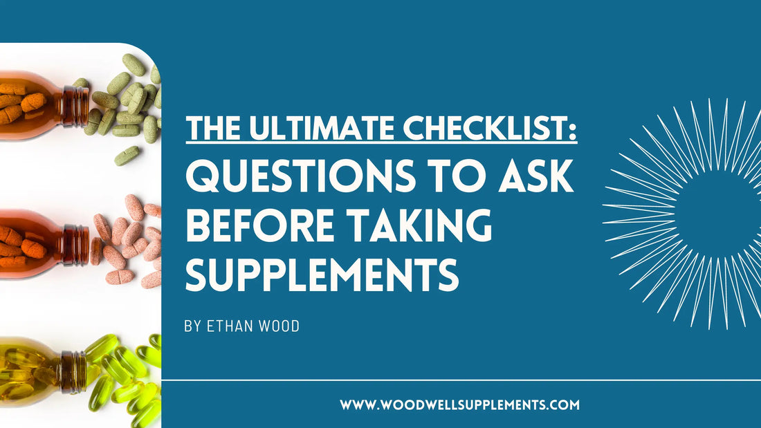 Questions to Ask Before Taking Supplements